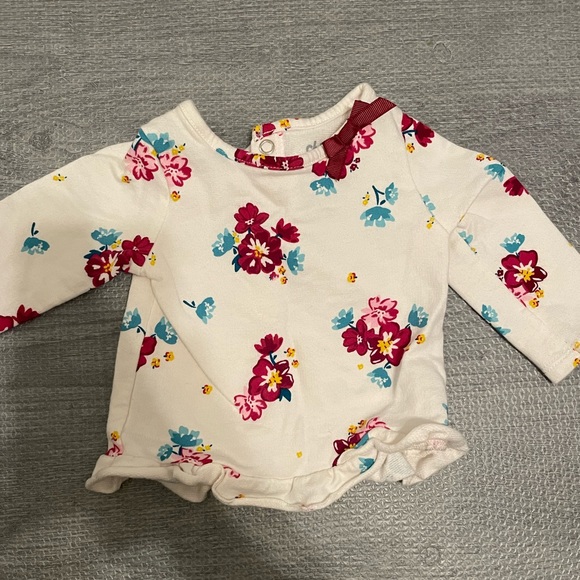 ‘Child of mine’ Floral design Top. Size 0-3M - Picture 1 of 3
